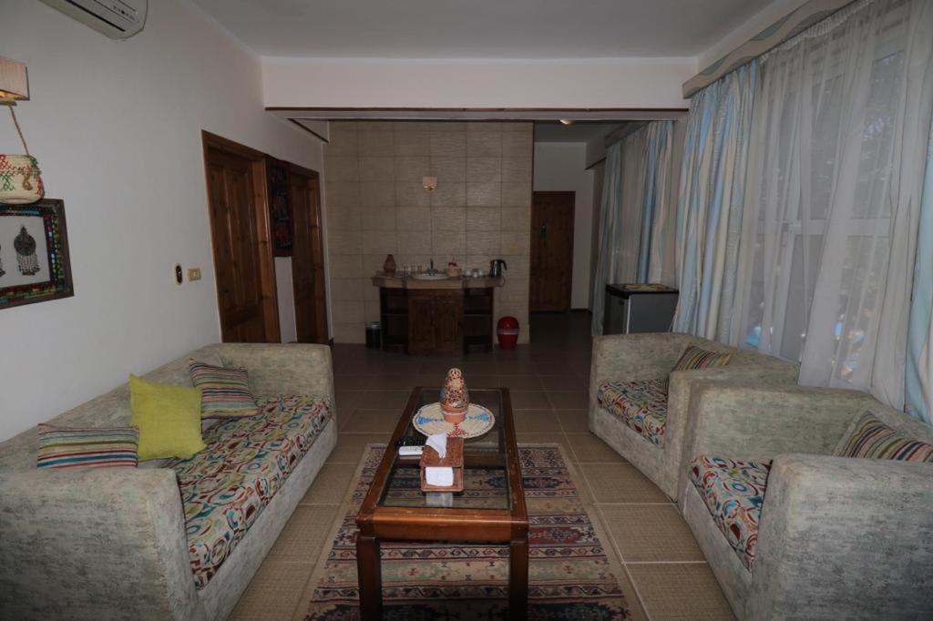 Posezení v ubytování Acacia Dahab Hotel