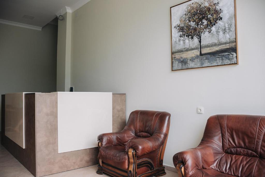 Posezení v ubytování Scorpio Hotel Gonio