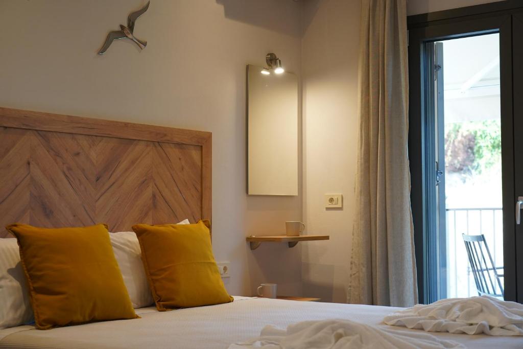 Letto o letti in una camera di MERAVIGLIA