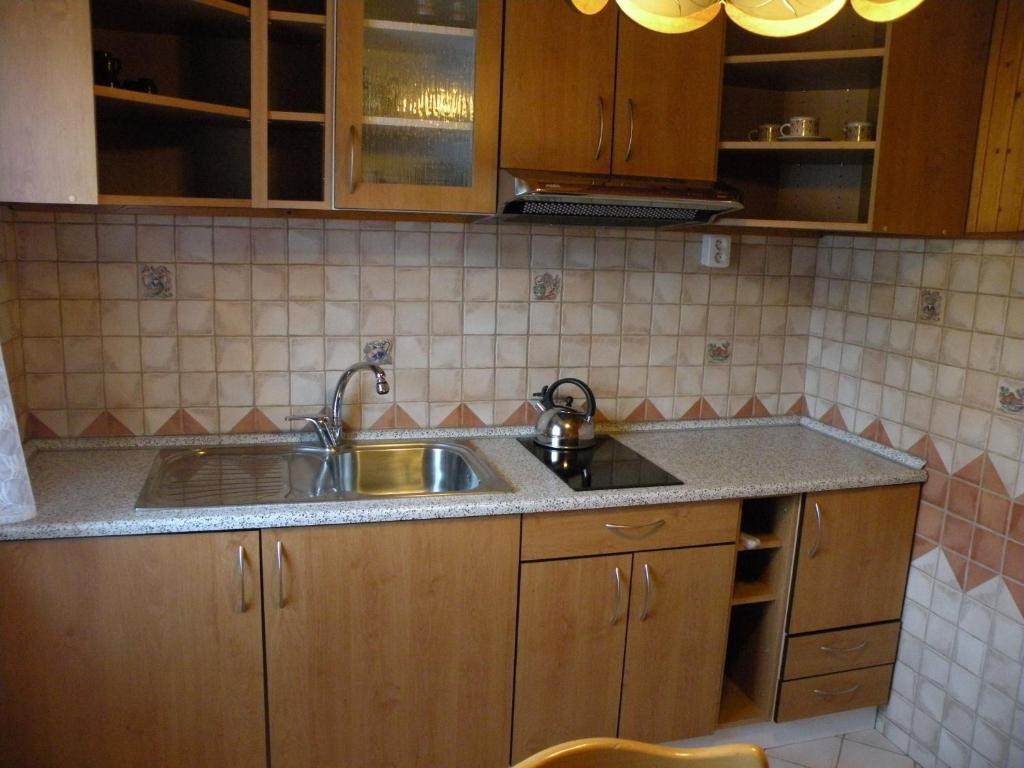 Kuchyňa alebo kuchynka v ubytovaní Hotel Lesní dům