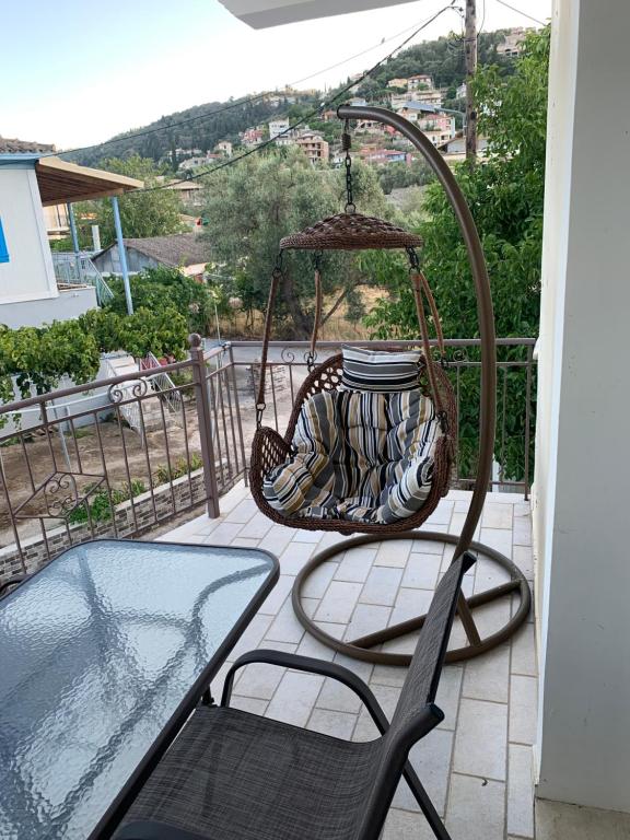 Balkon lub taras w obiekcie Faidra's House