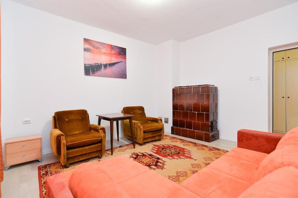 Część wypoczynkowa w obiekcie Apartments Fazana 407