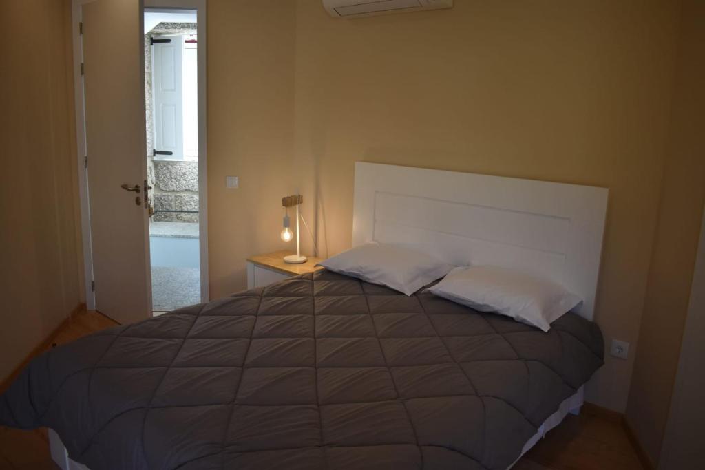 Krevet ili kreveti u jedinici u okviru objekta Casa da Fândega