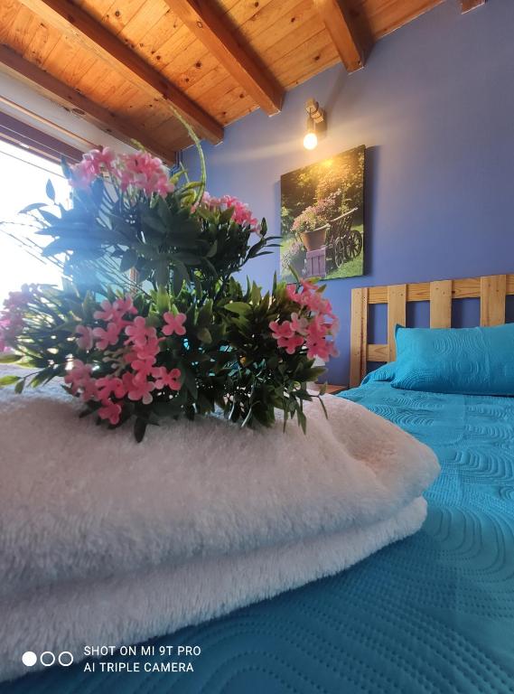 Postel nebo postele na pokoji v ubytování Apartamentos Goizeder