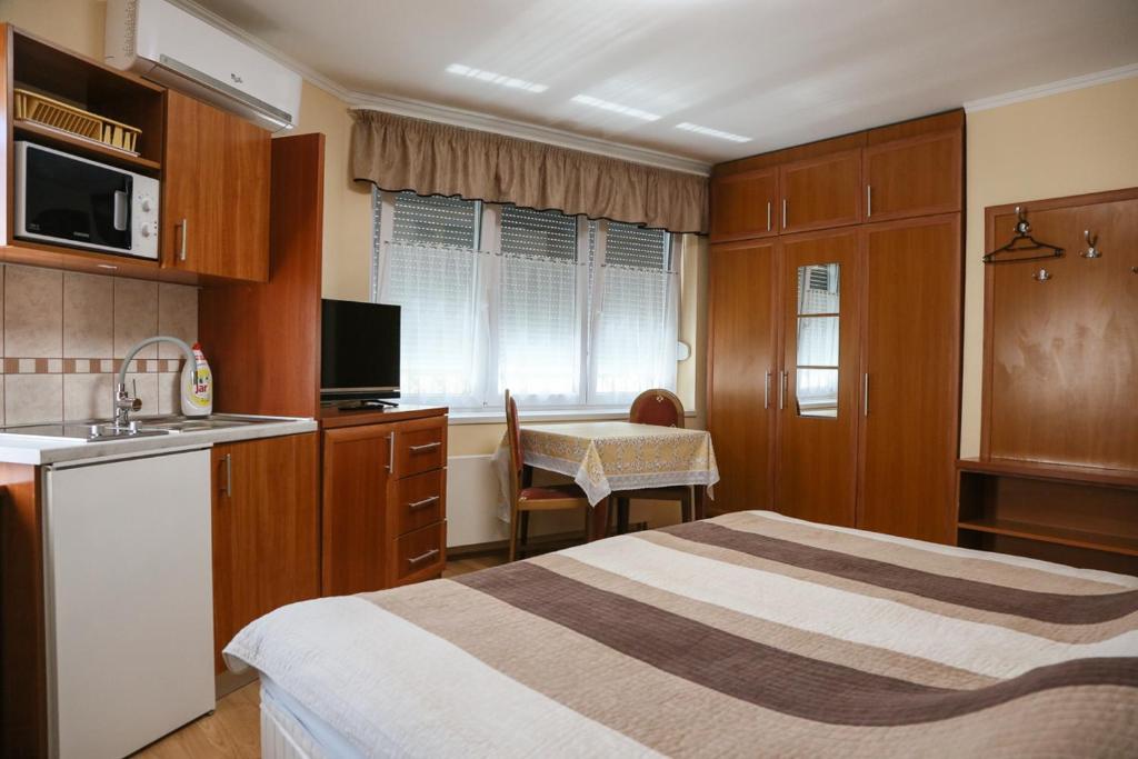 Kuchyňa alebo kuchynka v ubytovaní Molnár Apartment