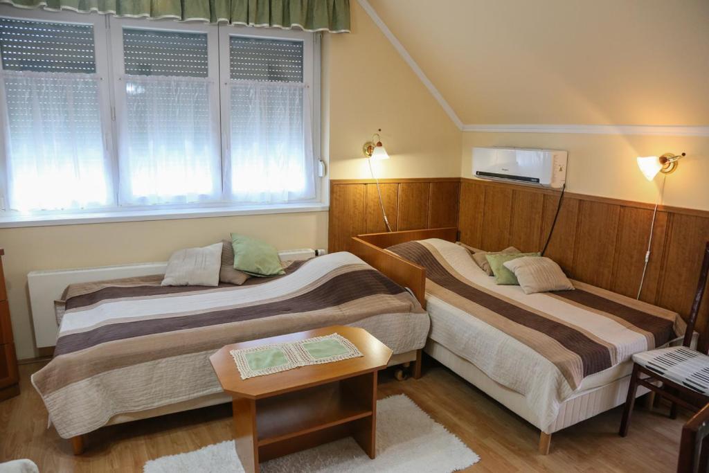 Posteľ alebo postele v izbe v ubytovaní Molnár Apartment