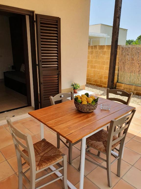 Balkón alebo terasa v ubytovaní Il Bonsai Brucoli Villetta per turisti