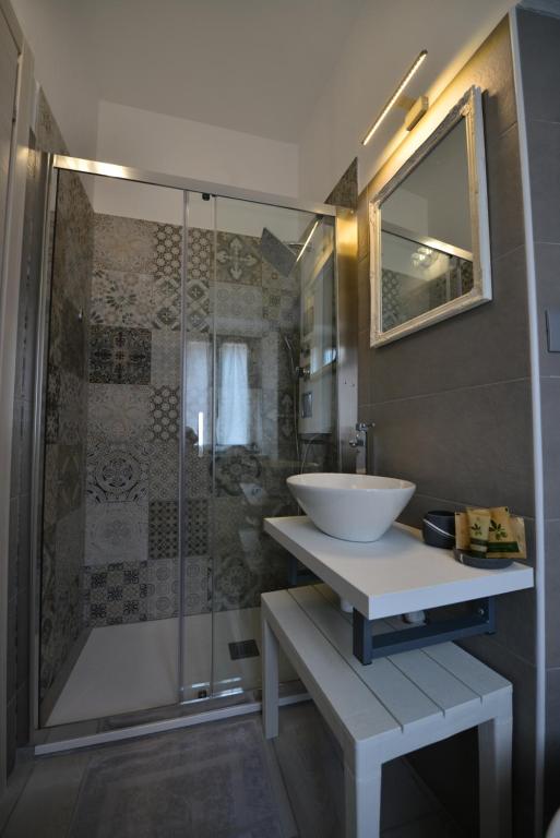 A bathroom at Residenza al Castello