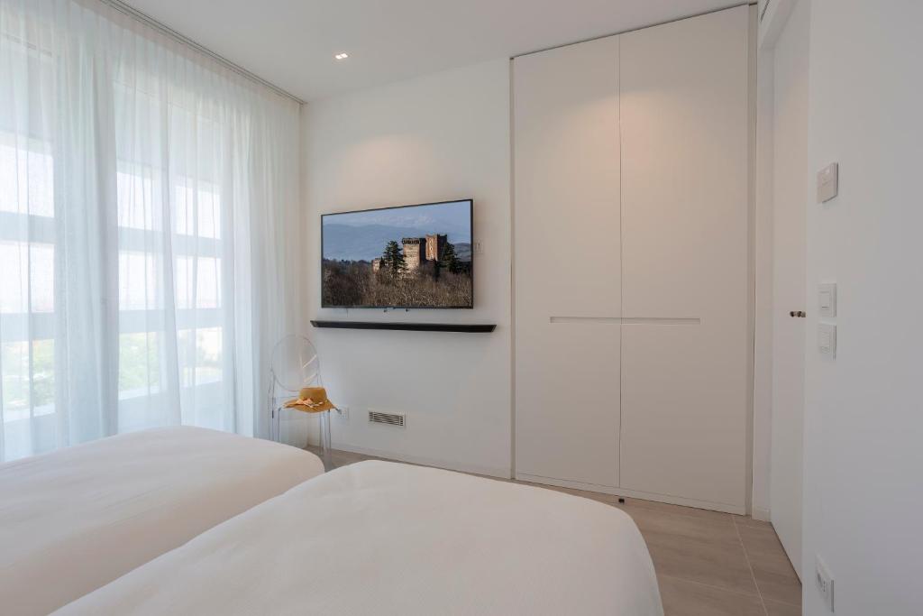 Postel nebo postele na pokoji v ubytování PLAYA DORADA