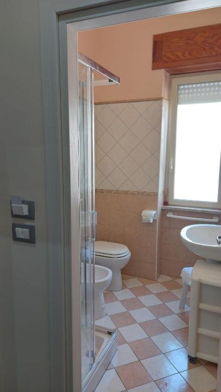 Łazienka w obiekcie B&B Le Gorgonie