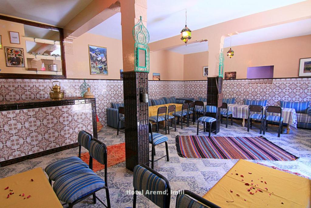 Posezení v ubytování Hotel Igoudar Armed