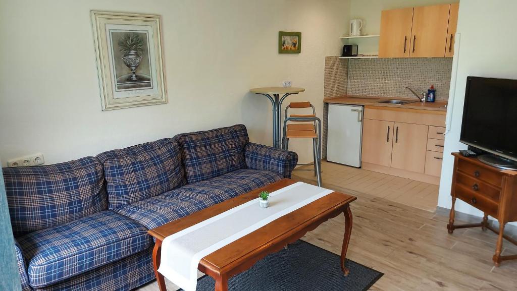 TV a/nebo společenská místnost v ubytování Pension Rauschberghof