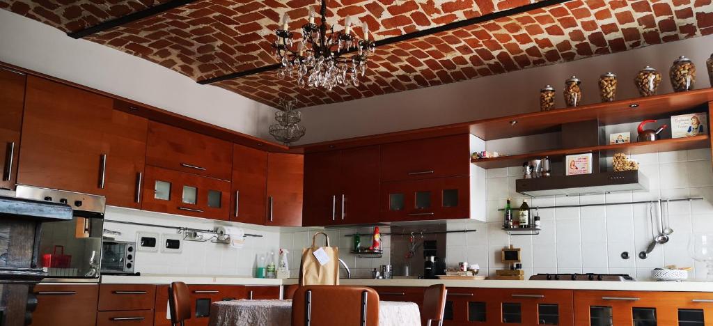 Kuchyň nebo kuchyňský kout v ubytování B&B esclusivo, nel cuore del Monferrato
