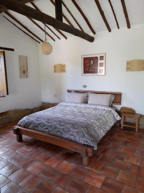 Postel nebo postele na pokoji v ubytování Casa Alamanda B&B