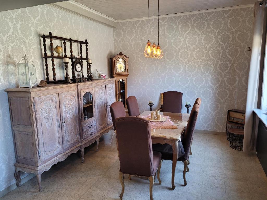 Posezení v ubytování vakantiewoning hoeve 'd oude scheure