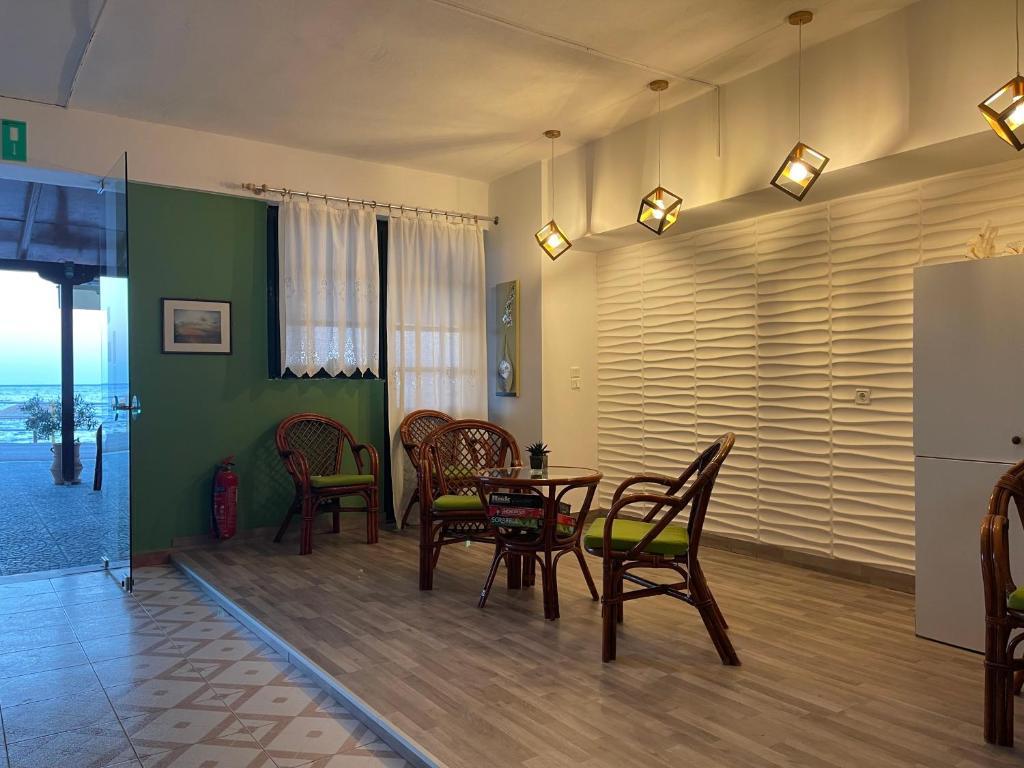 Area soggiorno di Apollon Hotel