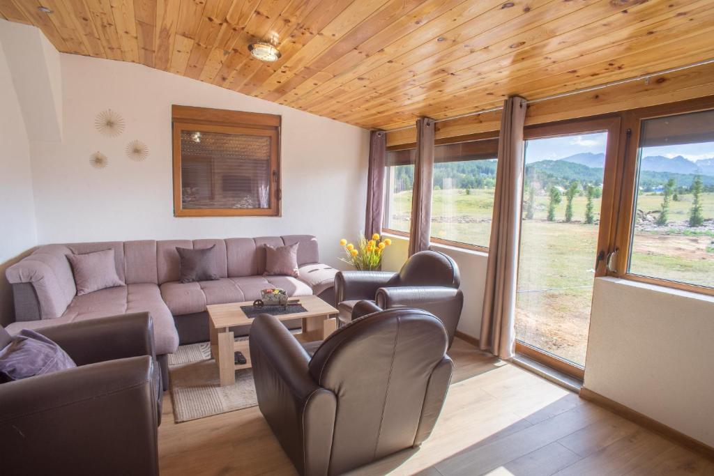 منطقة جلوس في Holiday home Mountain sight