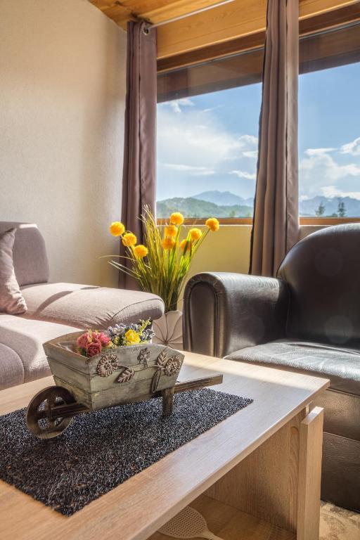 منطقة جلوس في Holiday home Mountain sight