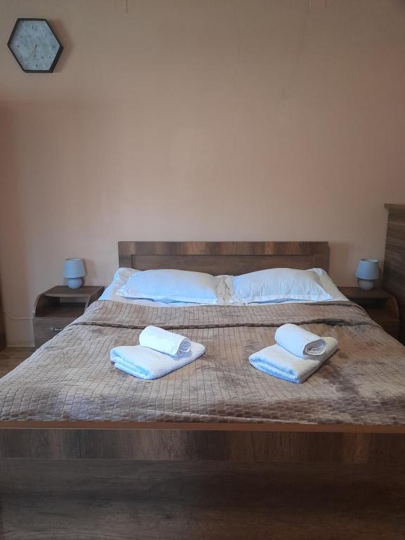 Postel nebo postele na pokoji v ubytování Lela Guest House