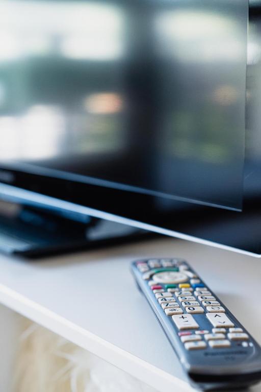 A television and/or entertainment centre at Villa Floris