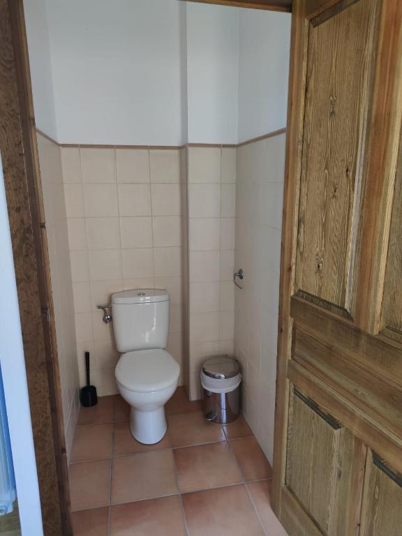 Koupelna v ubytování Albergue rural l'Almada de Yebra