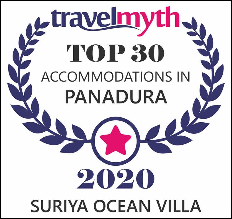 Certifikát, hodnocení, plakát nebo jiný dokument vystavený v ubytování Suriya Ocean Villa