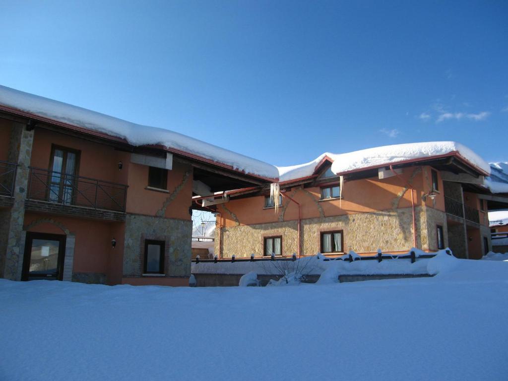 Hotel Pietrapanna v zimě