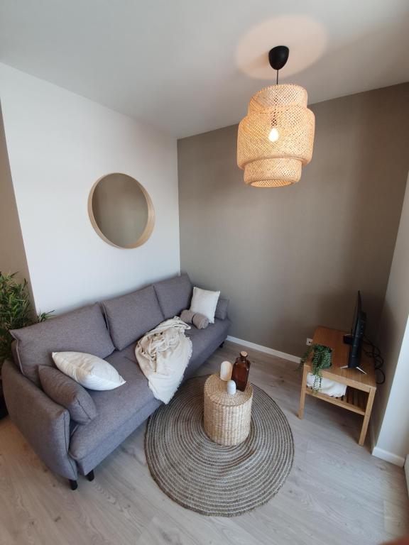 Część wypoczynkowa w obiekcie PLUSK Apartments Mrągowo