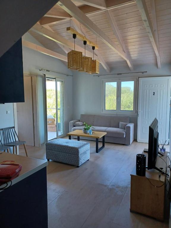 Posezení v ubytování Vasiliki Residence