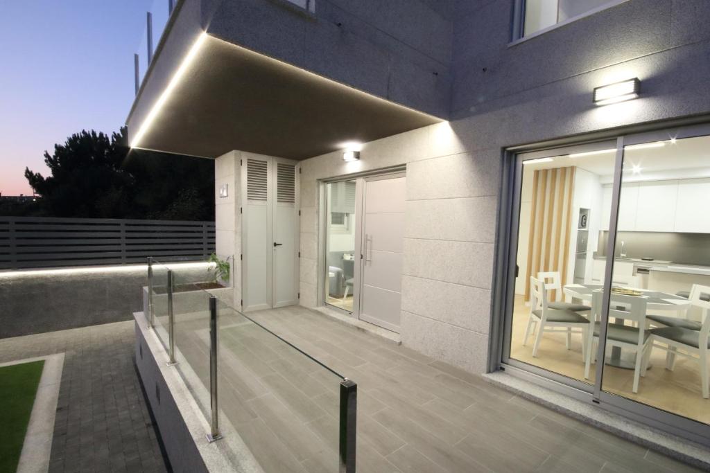 Balkón alebo terasa v ubytovaní A Verdella Villas