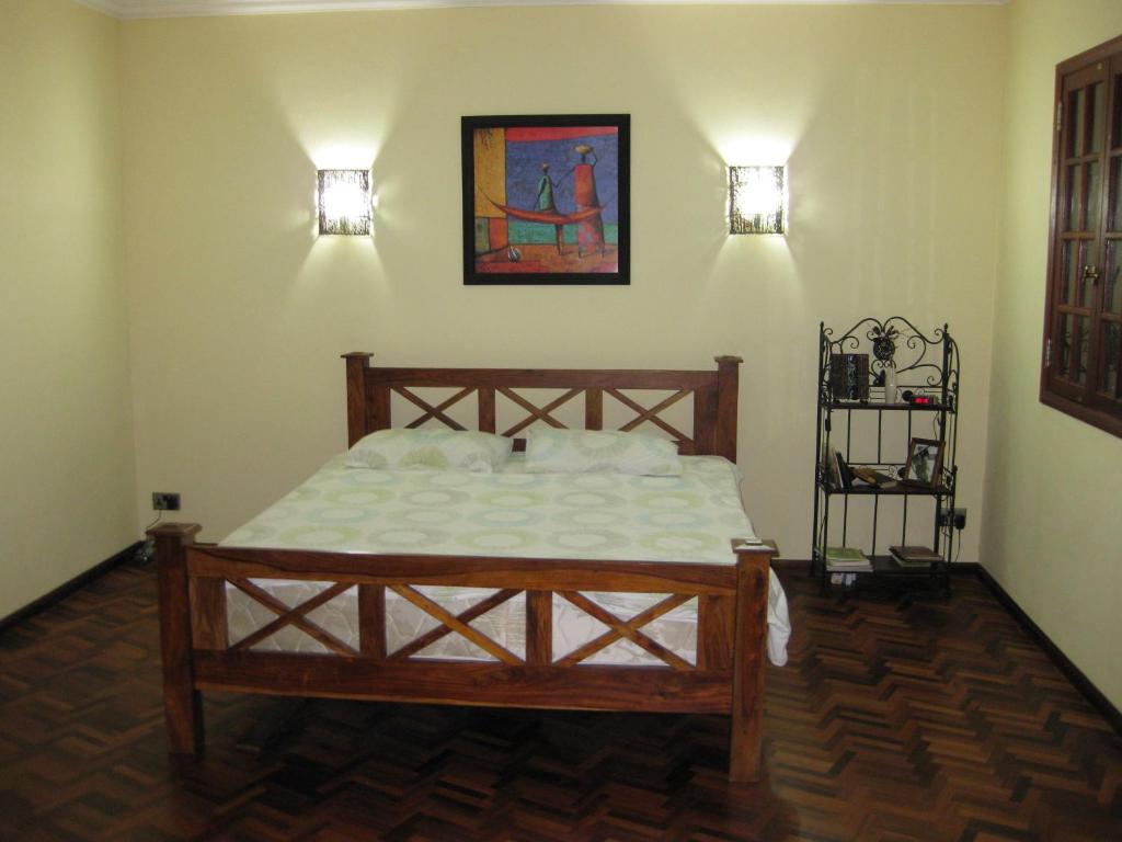 Postel nebo postele na pokoji v ubytování Villa Delice, exquisite avec piscine privée