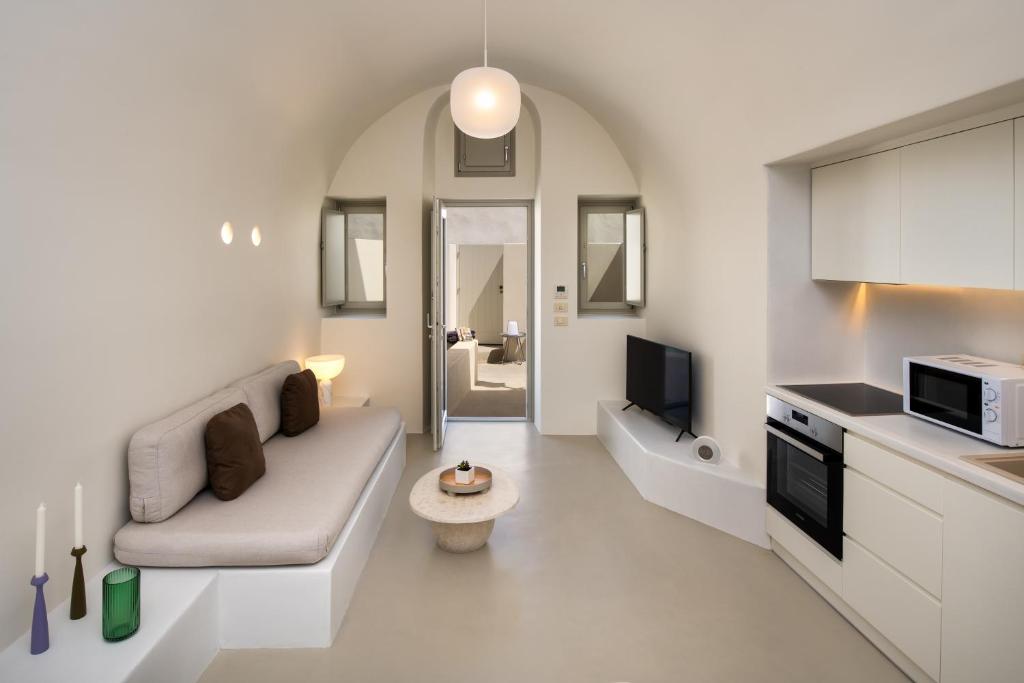 Kuchyň nebo kuchyňský kout v ubytování Coconut Residence