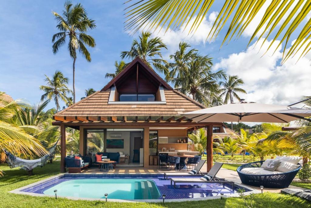 The swimming pool at or close to Warung Praia Dos Carneiros