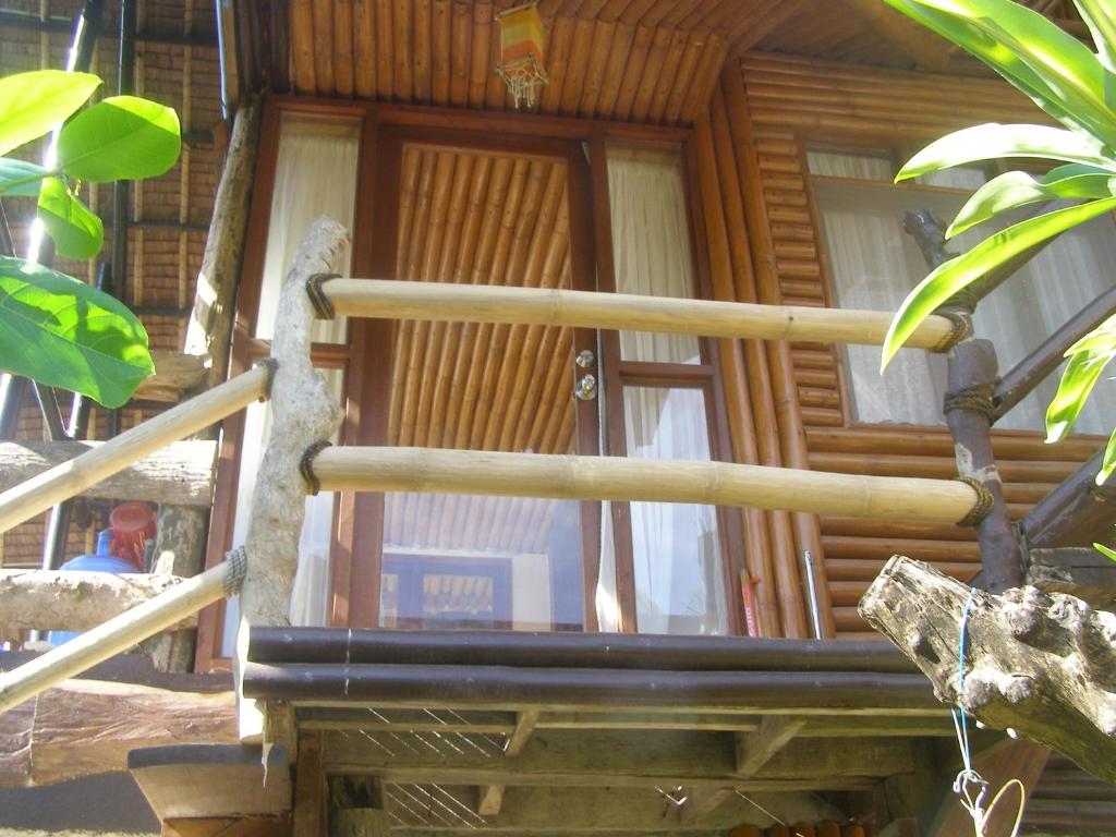 Balkón nebo terasa v ubytování Paras Inn Boracay