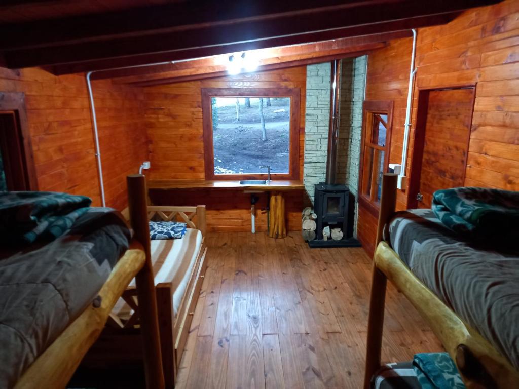 Posezení v ubytování Refugio Ventana