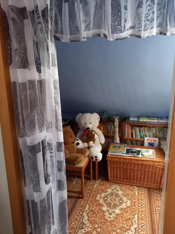Posezení v ubytování Apartmán Vysočina