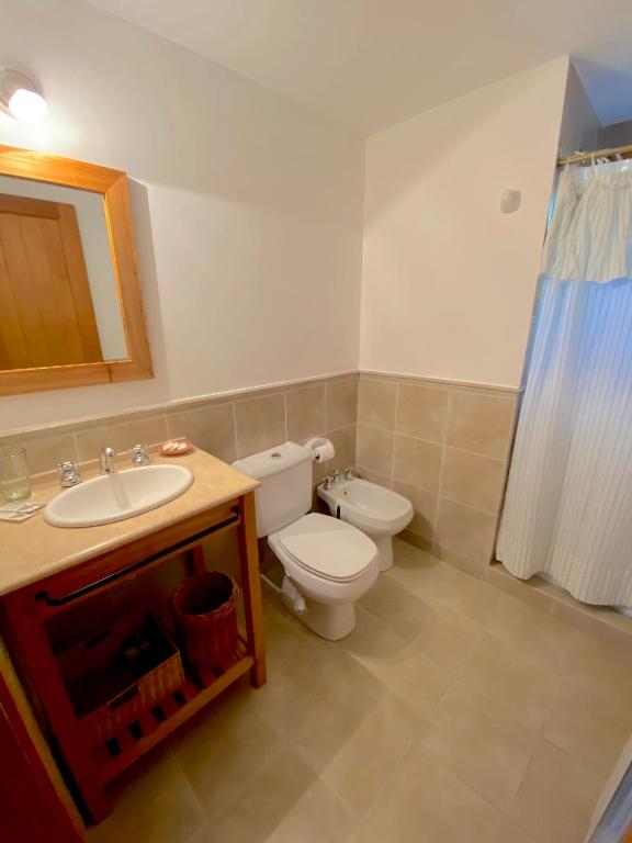 Koupelna v ubytování Apart Hotel Agua Escondida