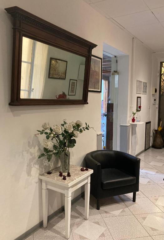 Posezení v ubytování Hotel Fedora