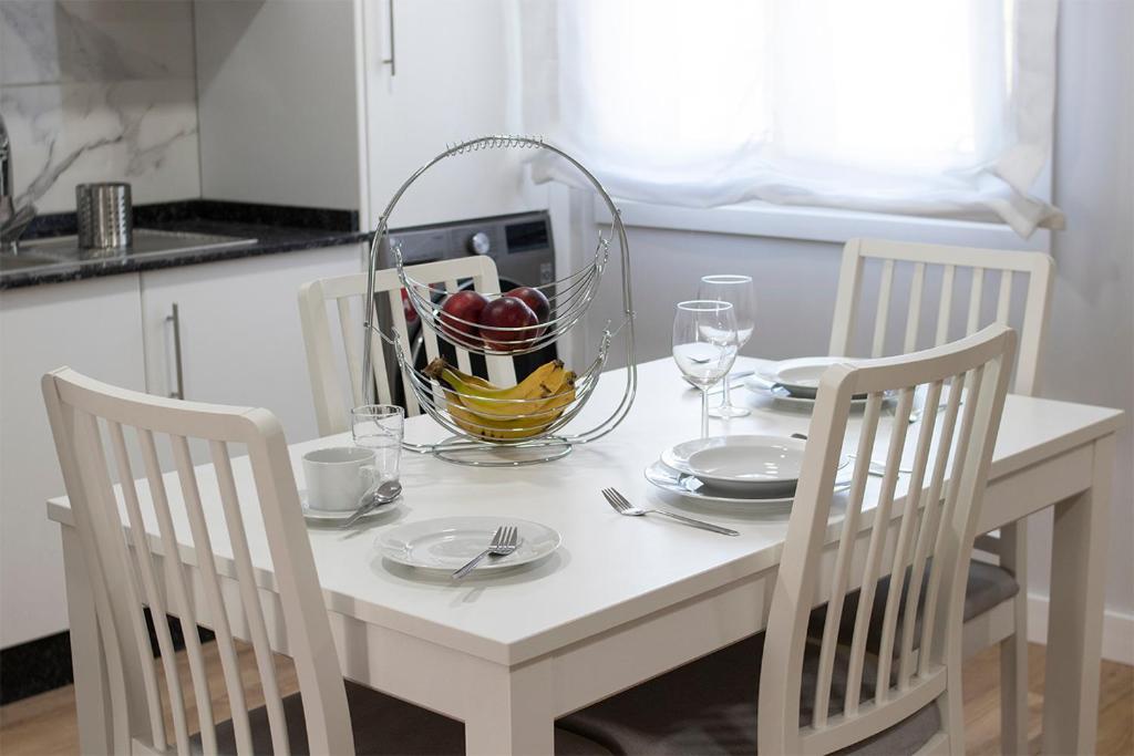 Kuchnia lub aneks kuchenny w obiekcie Precioso apartamento en Marín.