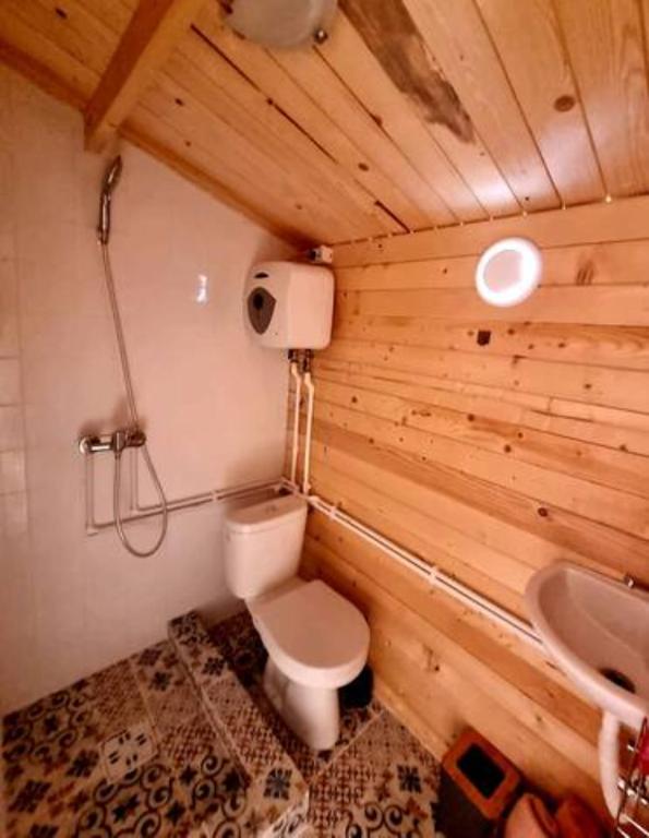 Koupelna v ubytování Serenity Retreats Maciuca