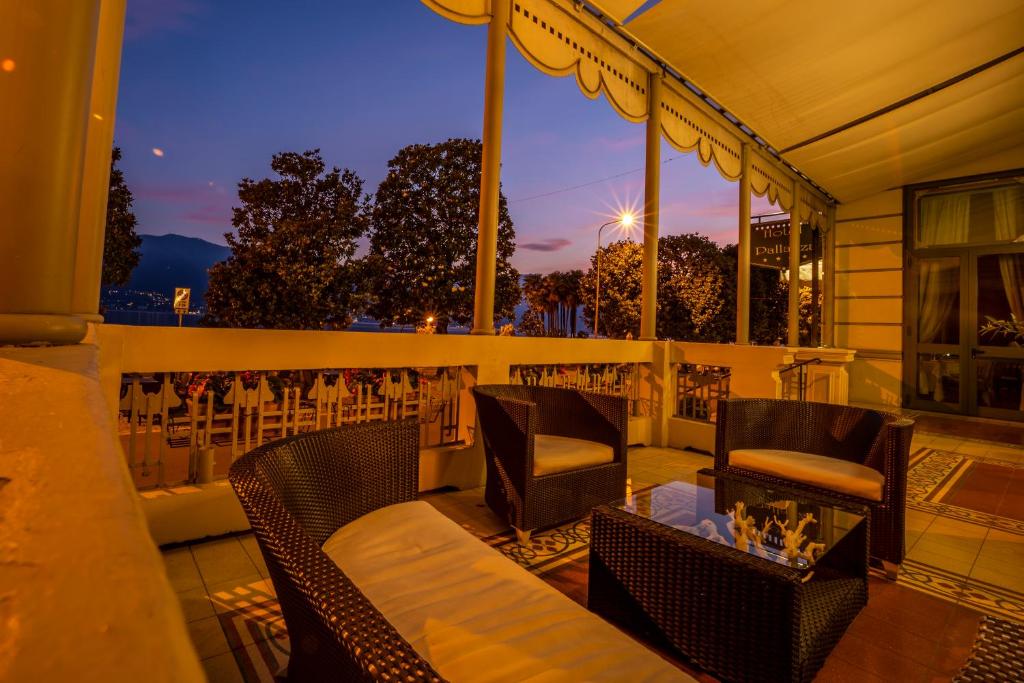 Balkón nebo terasa v ubytování Hotel Pallanza by LVG Hotel Collection