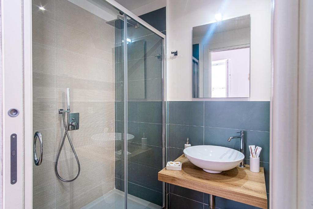 Kúpeľňa v ubytovaní FLOWER SUITE B&B