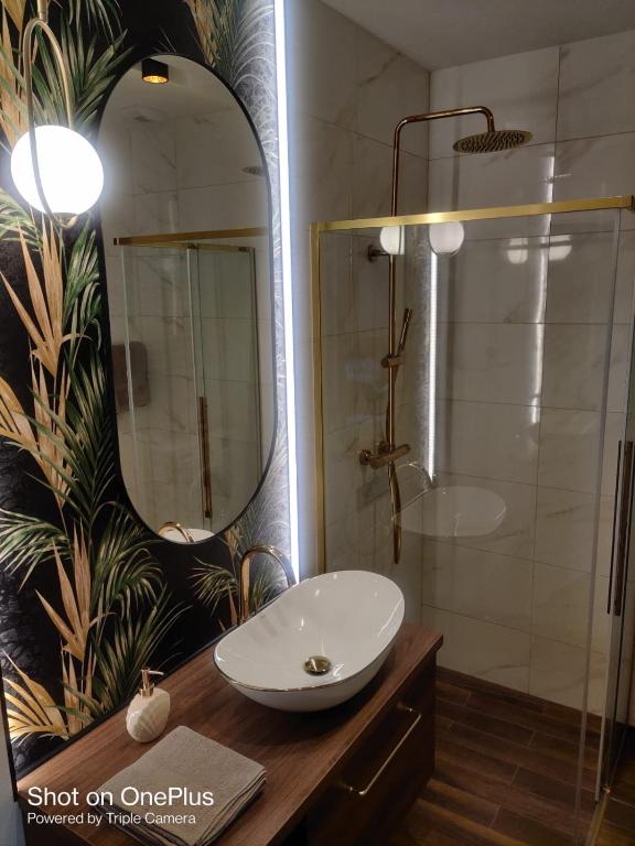 Kúpeľňa v ubytovaní Apartament Bazyliańska Stare Miasto