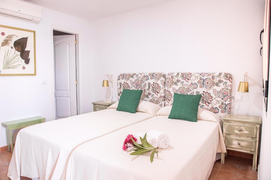 Postel nebo postele na pokoji v ubytování Hotel Marhava