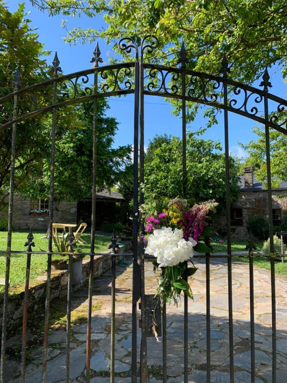 A garden outside Cabaña - A Pastoriza - Lugo