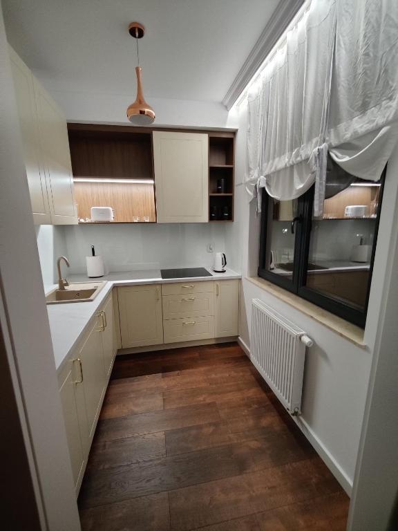 Kuchyňa alebo kuchynka v ubytovaní Apartament Bazyliańska Stare Miasto