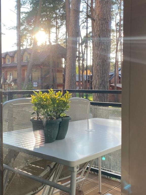 Balkón alebo terasa v ubytovaní Apartament LEA