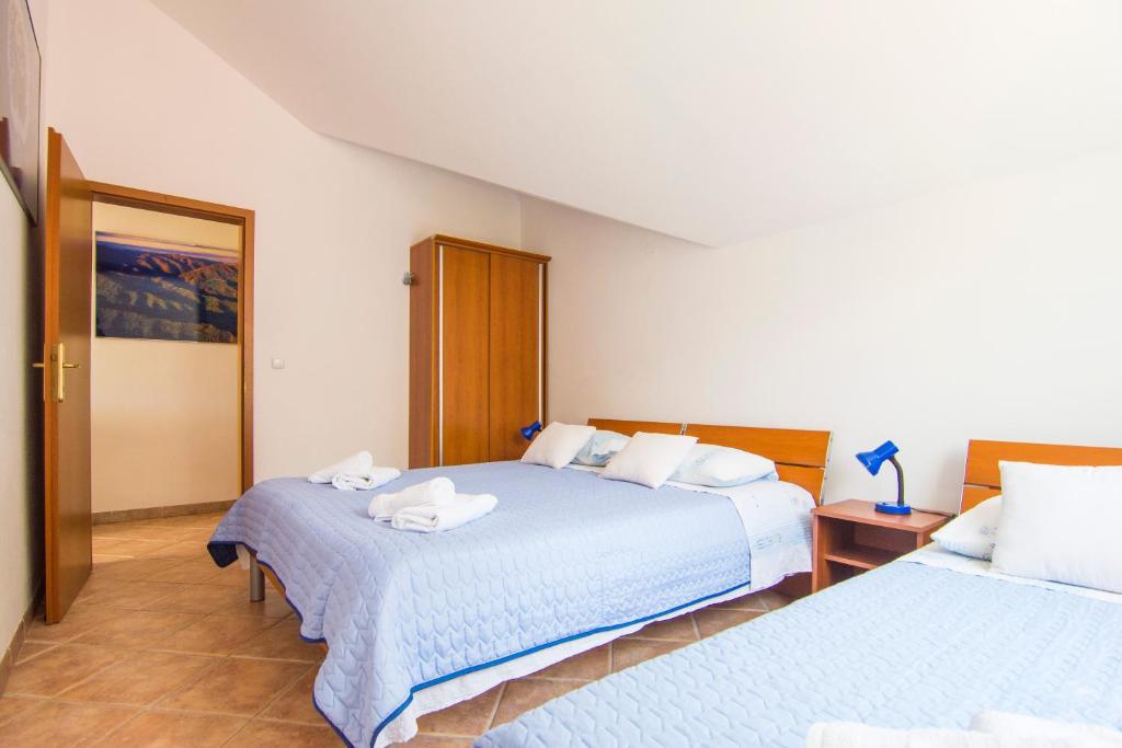 Кровать или кровати в номере Villa Tereza