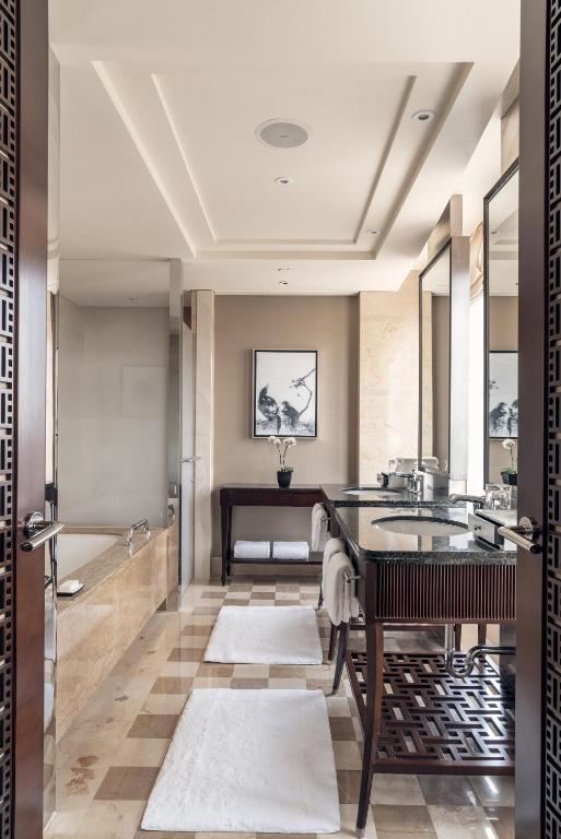 Posezení v ubytování Four Seasons Hotel Beijing