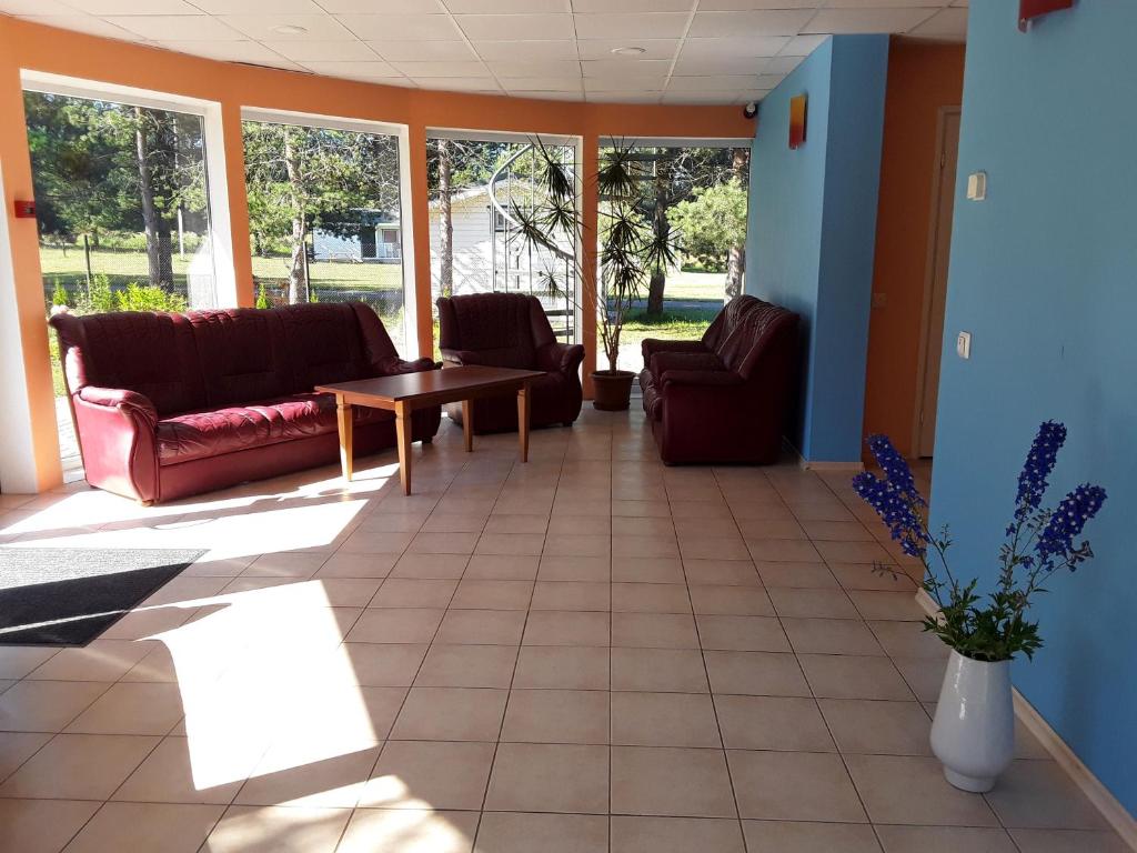 Posezení v ubytování Willipu Guesthouse
